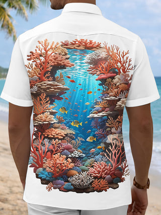 men's pocket shirt back view