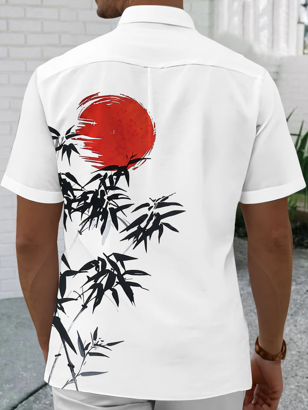 men's pocket shirt back view