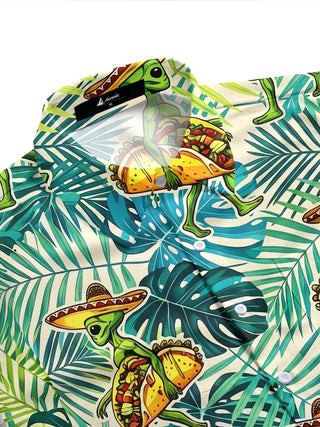 men's tropical shirt side view