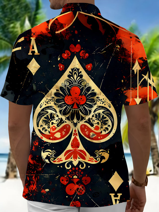 men's pocket shirt back view
