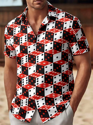 men's shirt front view