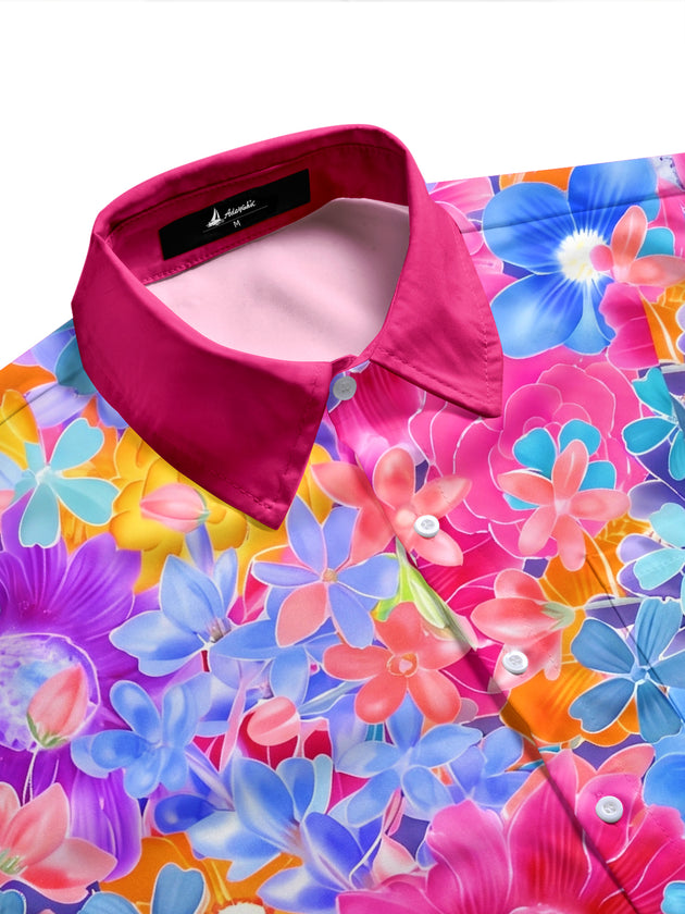 men's tropical shirt side view