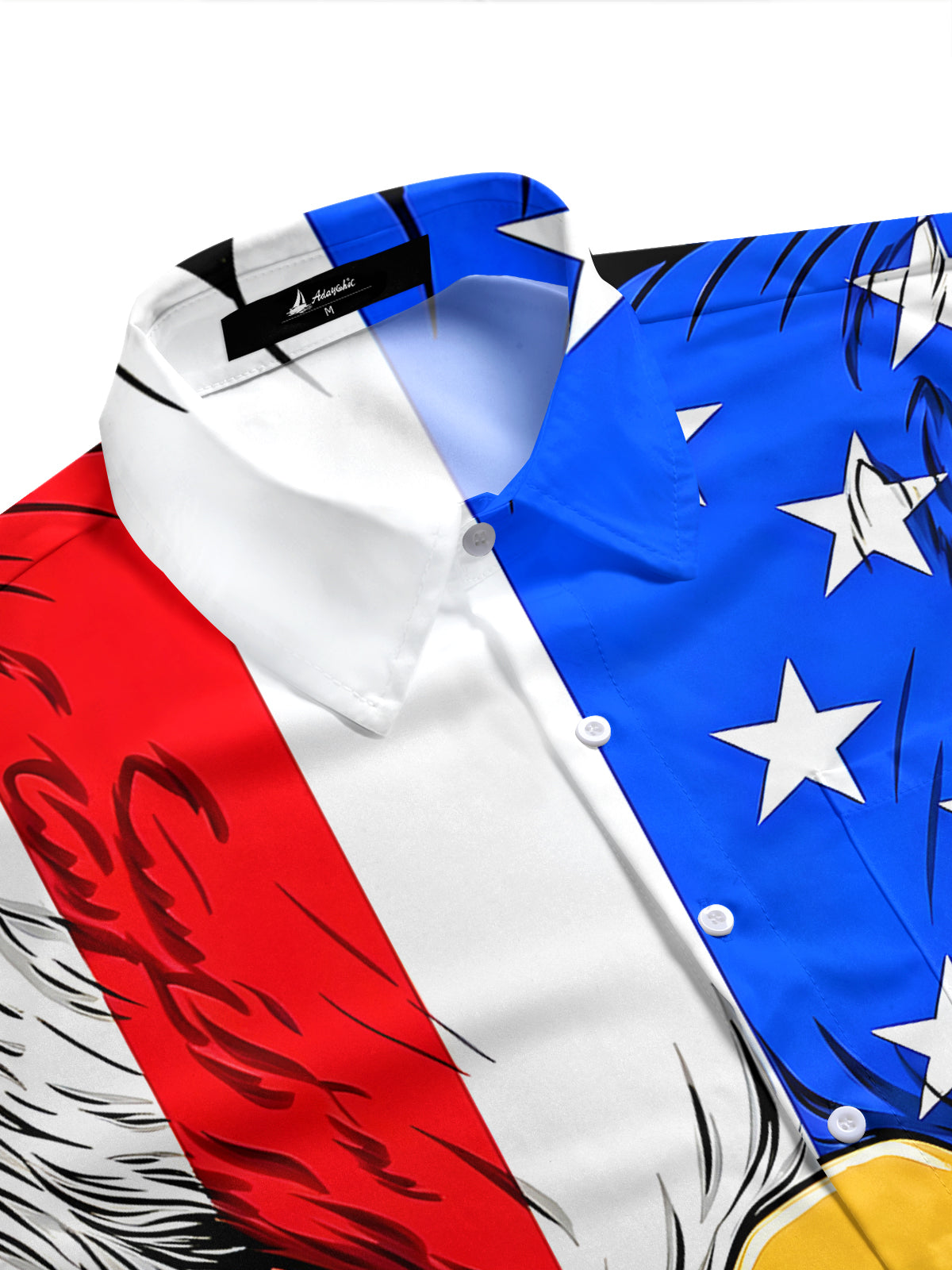 men's American eagle shirt side view