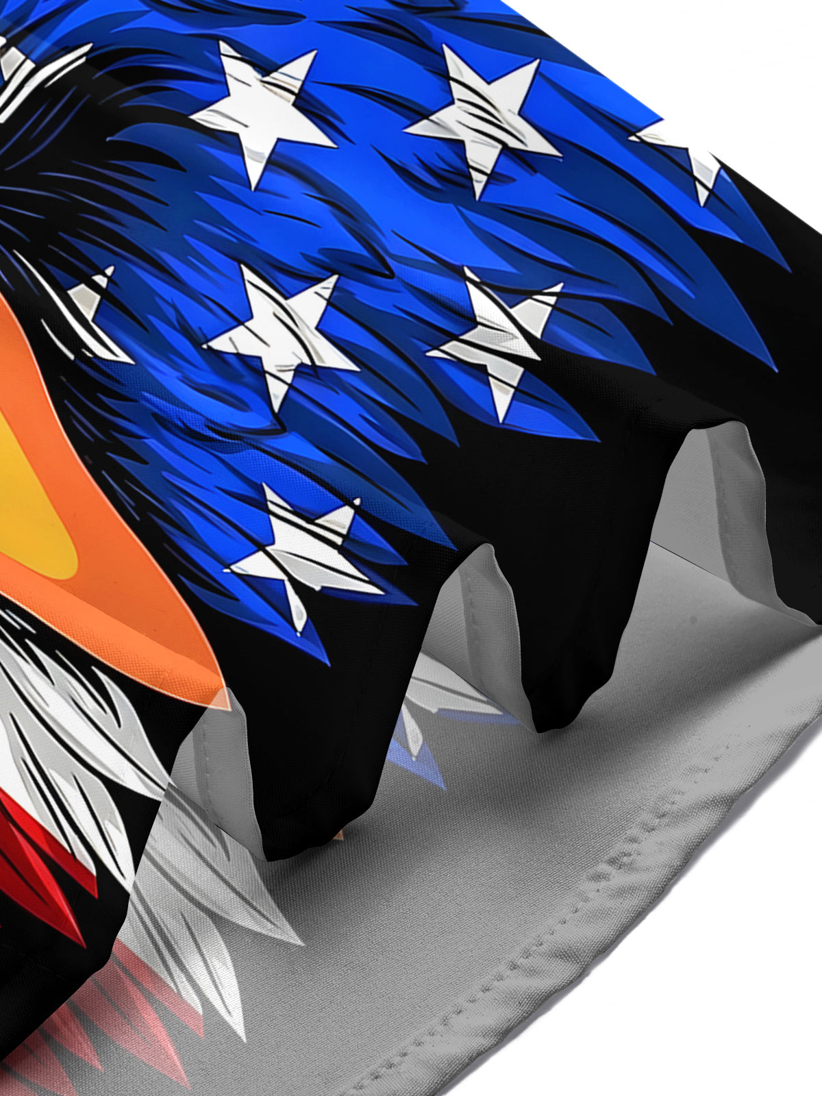 men's eagle print shirt Independence Day