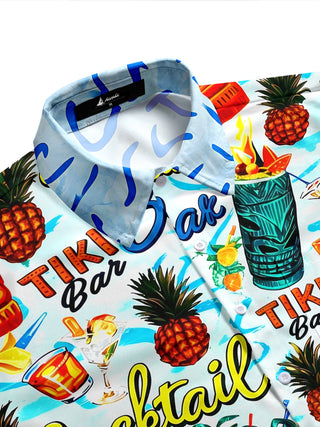 men's tropical shirt side view
