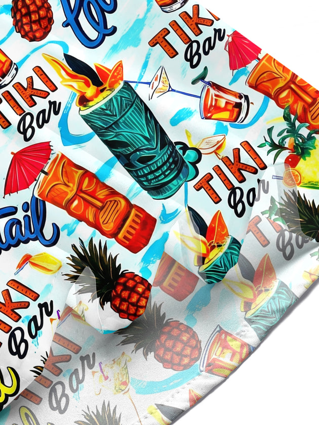 men's Hawaiian shirt tropical beach vacation