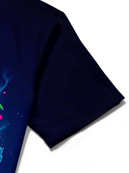 Colorful Fitness Sports Healthy Balanced Nutrition DNA Men's Pocket Short Sleeve Shirts