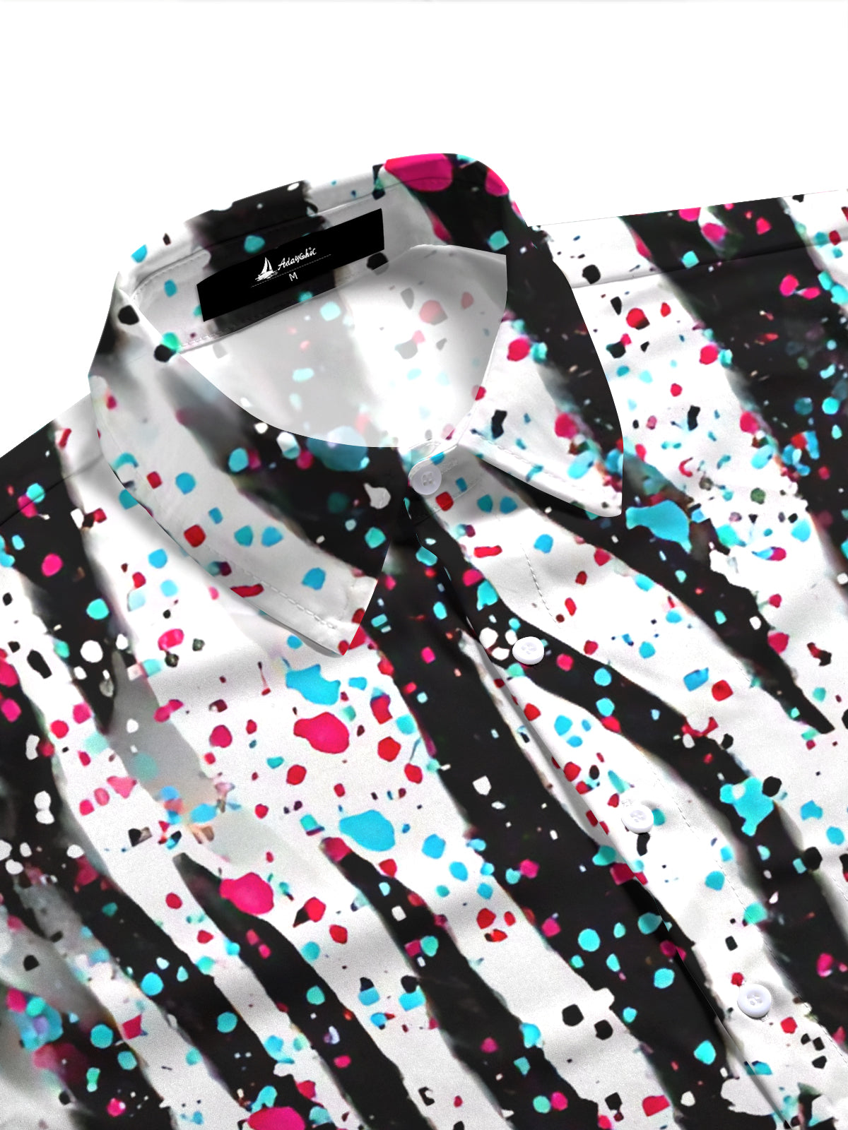 women's short sleeve shirt side view