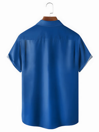 men's patriotic shirt back view