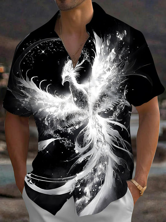 men's shirt front view