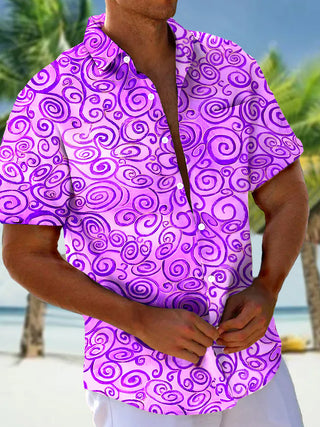 men's shirt front view