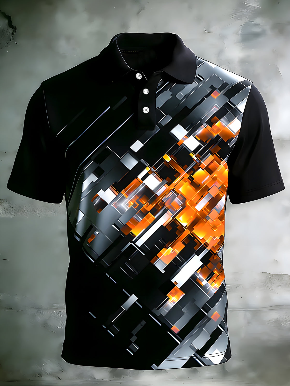 men's shirt front view