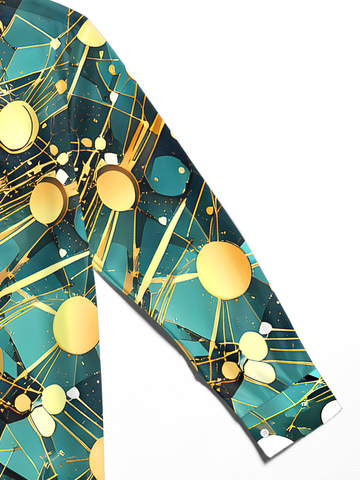 Geometry Men's Pocket Long Sleeve Shirts