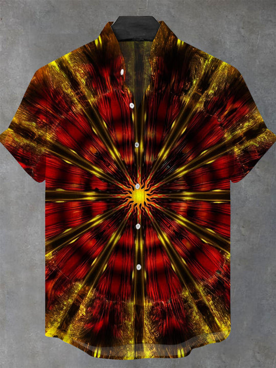 men's vintage style shirt front view