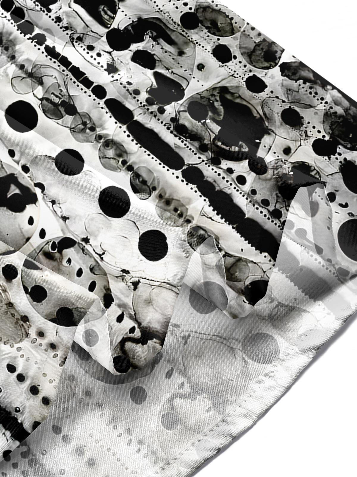 Abstract Men's Pocket Short Sleeve Shirts