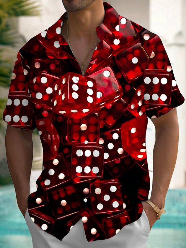 men's shirt front view
