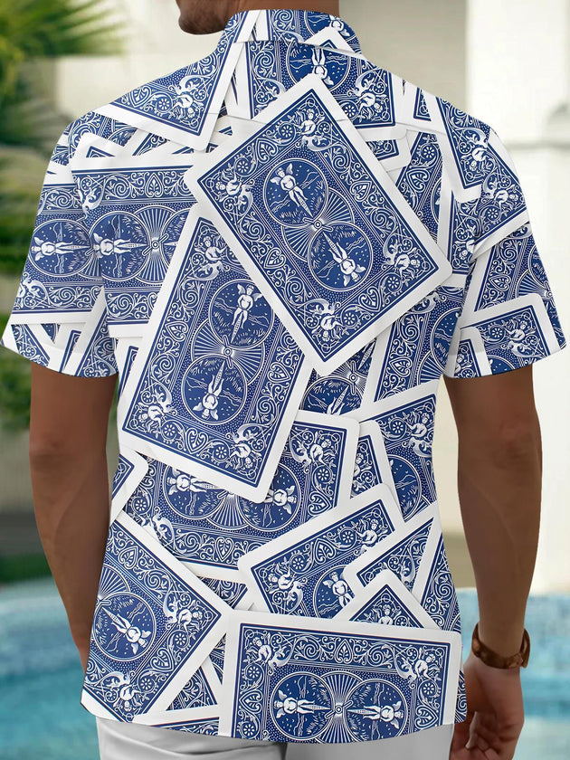 men's pocket shirt back view