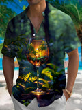 Hawaiian Men's Pocket Short Sleeve Shirts