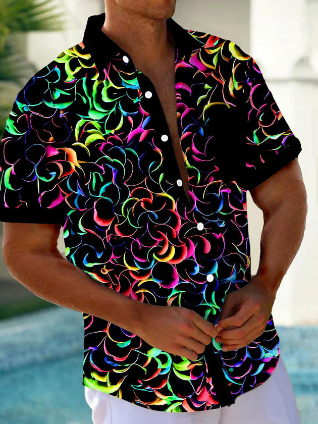 men's shirt front view