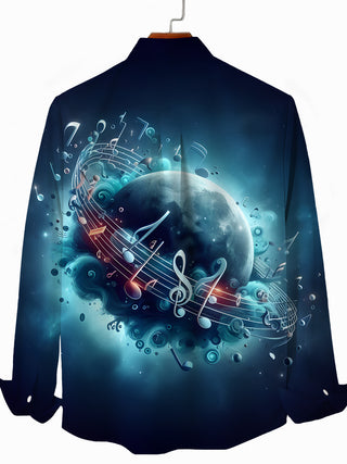 men's pocket shirt back view