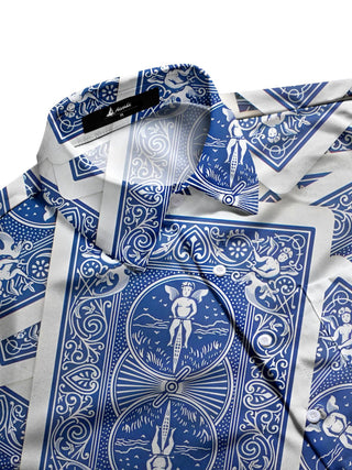 men's short sleeve shirt side view