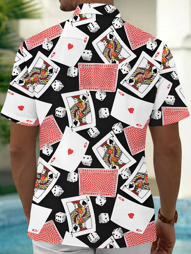 men's pocket shirt back view