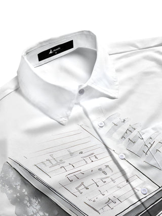 men's short sleeve shirt side view