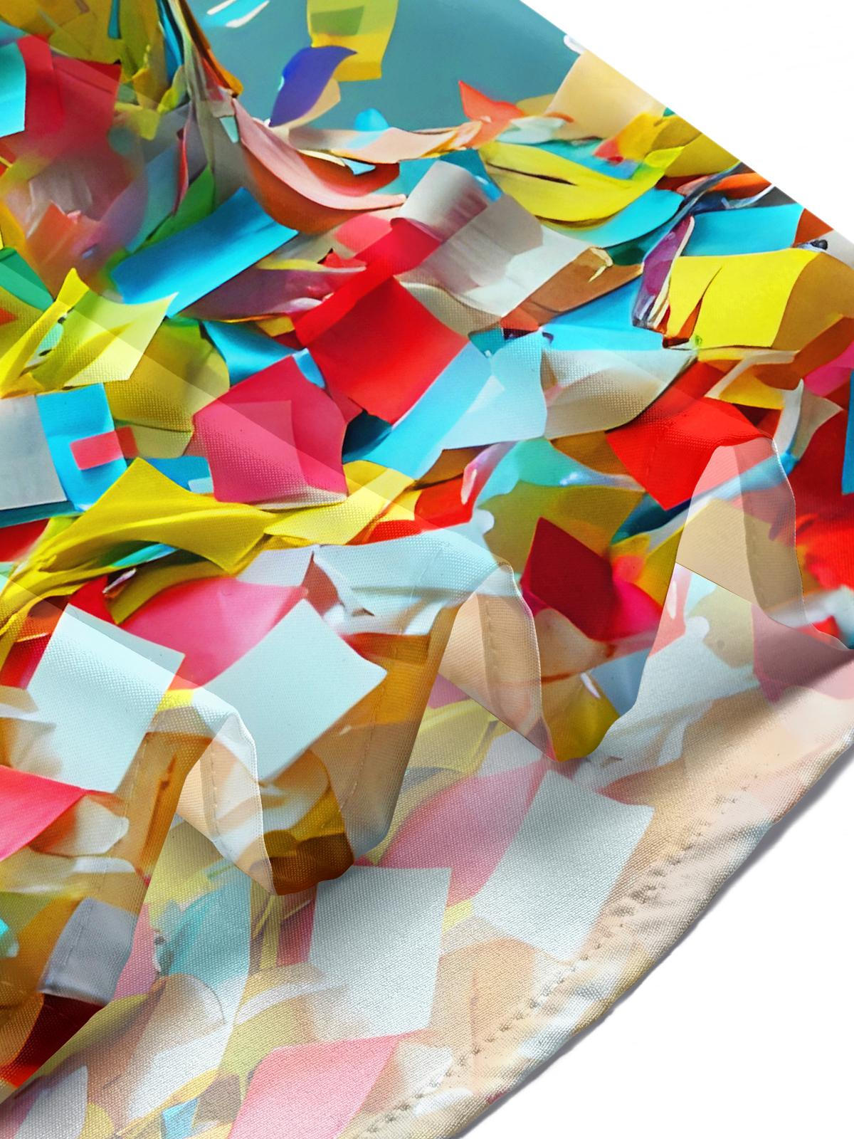 Art Colorful Sticky Notes Sculpture Face Men's Pocket Short Sleeve Shirts