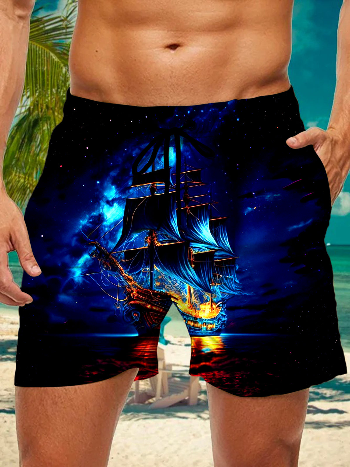 Boat Men's Shorts With Pocket