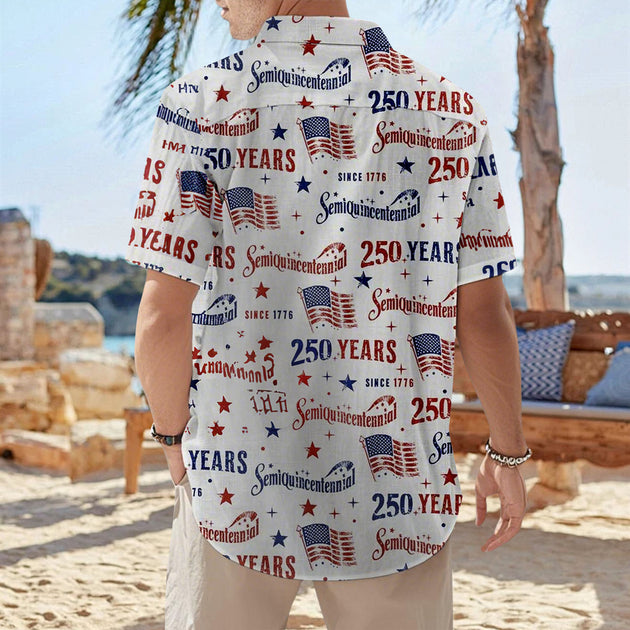 men's casual shirt Independence Day view 33