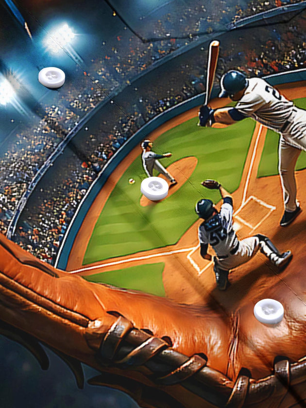Sport Baseball Men's Pocket Short Sleeve Shirts