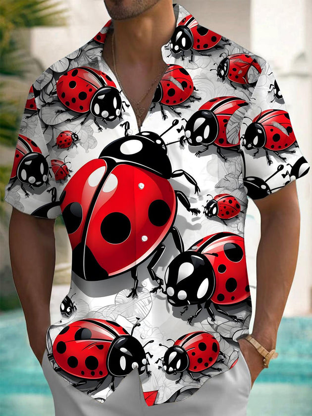men's shirt front view