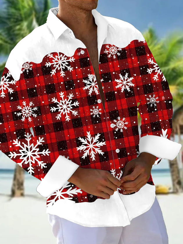 men's shirt front view