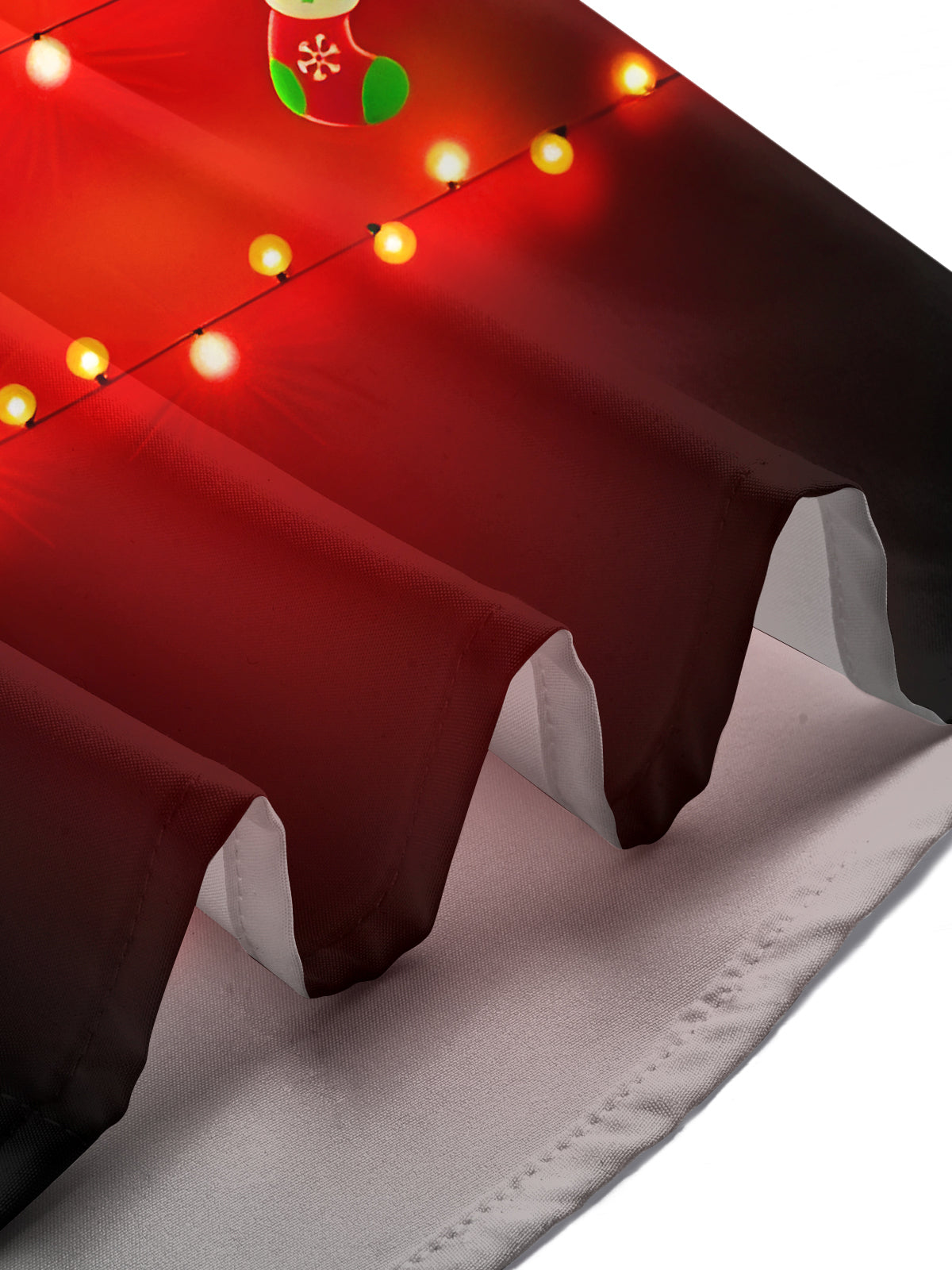 Fun Christmas Light-Up Socks Xmas Men's Pocket Long Sleeve Shirts