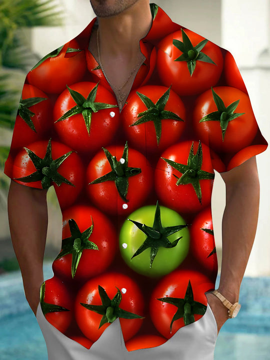 men's shirt front view