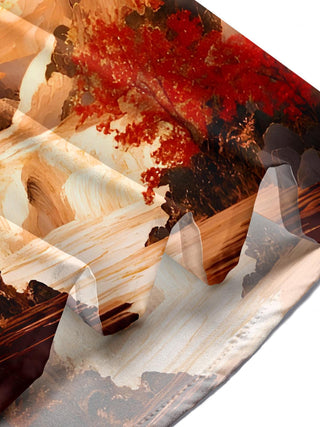 men's printed shirt summer vacation