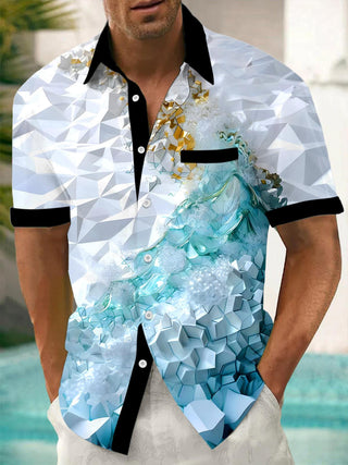 men's shirt front view