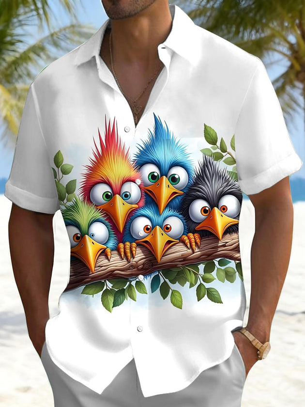 men's shirt front view