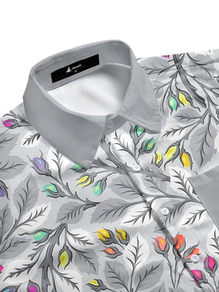 men's short sleeve shirt side view