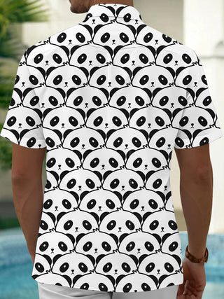 men's pocket shirt back view