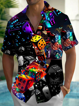 men's shirt front view