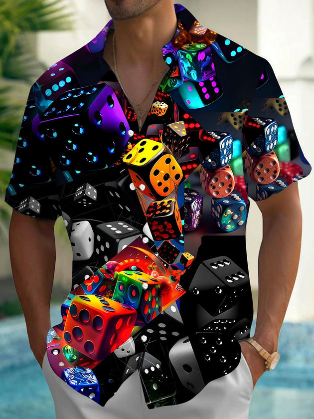 men's shirt front view