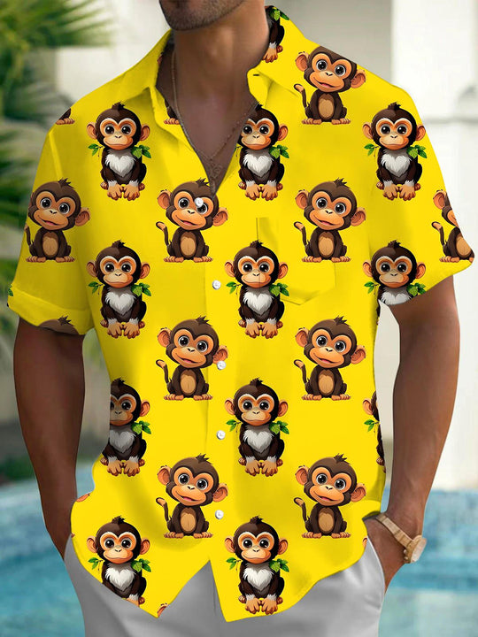 men's shirt front view