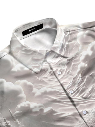 men's short sleeve shirt side view