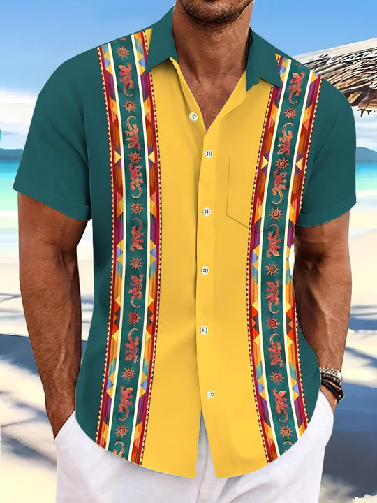men's shirt front view