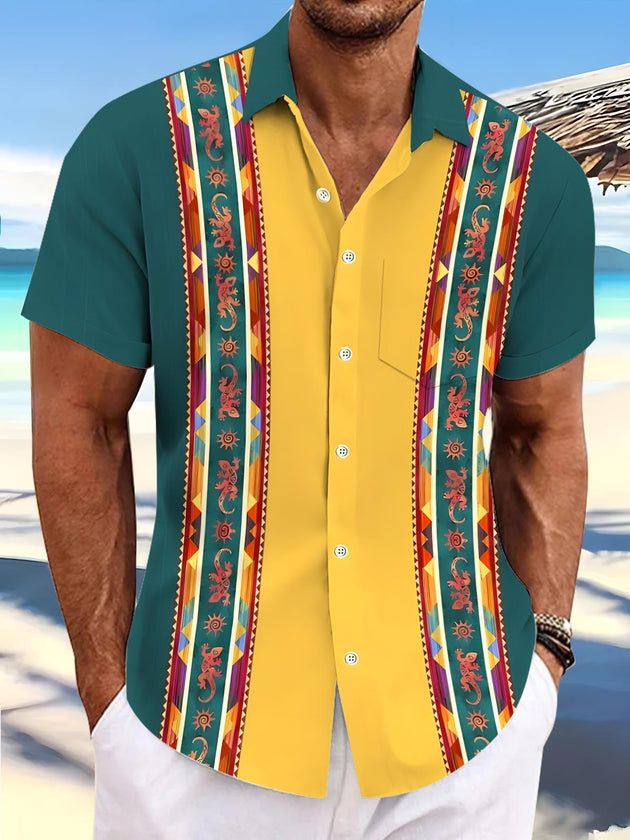 men's shirt front view