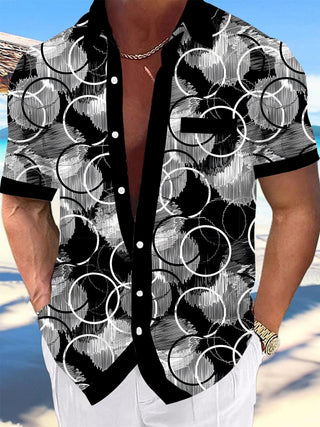 men's shirt front view