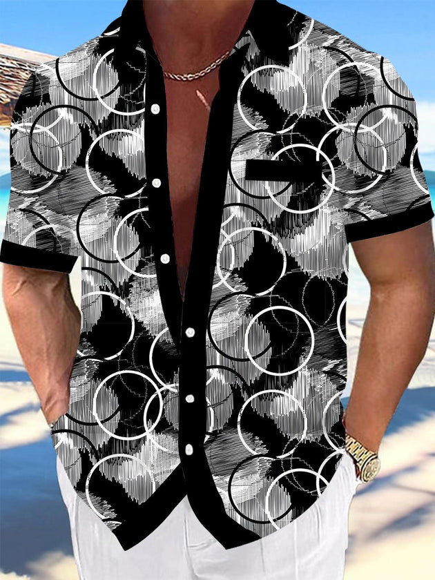 men's shirt front view