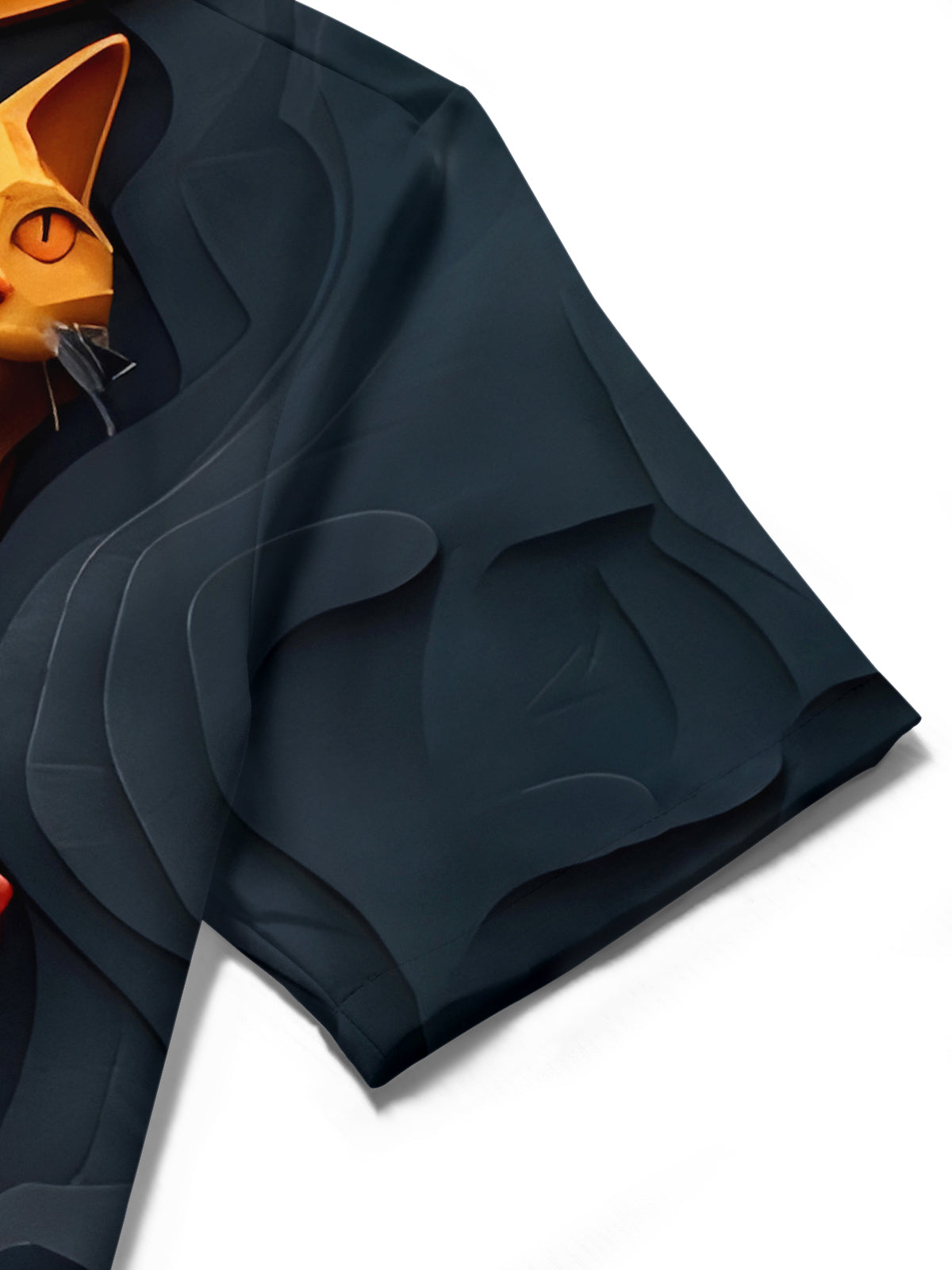 Cat Men's Pocket Short Sleeve Shirts