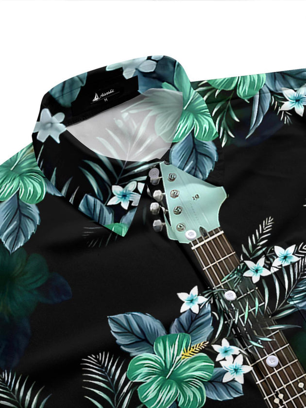 men's tropical shirt side view